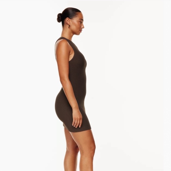 Babaton Sculpt Knit Racer Mini Dress - Picture 3 of 5